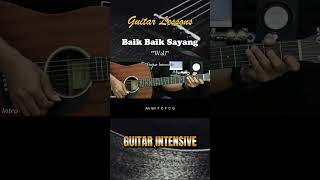 Baik Baik Sayang  Wali Band  Tutorial Chord Gitar Mudah Untuk Pemula dan Lirik chordgitar [upl. by Slavic]