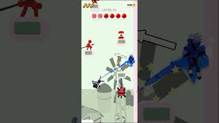 Stickman stickam stickmanninja stickmanwarrior stickmanfighter androidgames shorts viral [upl. by Annas347]