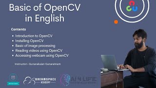 Basic of OpenCV in Python  Introduction to OpenCV  English [upl. by Assirod900]