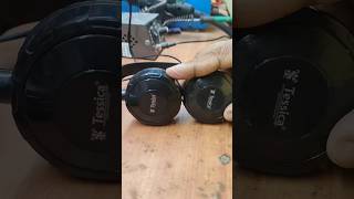 wireheadphones repair shorts diy mobile repair fix headphones [upl. by Haisi]