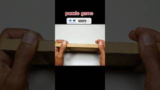 How To Make Interesting Puzzle Game From Cardboard  Cardboard DIY Shorts [upl. by Emmy]