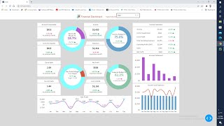 Financial dashboard in python by plotly dash [upl. by Ehud]