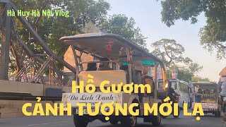 HÀ NỘI DỰNG DÃY PHỐ MỚI BÊN HỒ GƯƠM TRONG DỊP LỄ 1010  Hà Huy Hà Nội Vlog 274 [upl. by Tail]