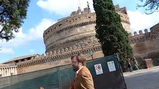 Popes Walkway to Castel Santangelo [upl. by Reinhardt]