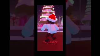 Under the mistletoe  roblox christmasgreetings edit Christmaswishes [upl. by Niraa]