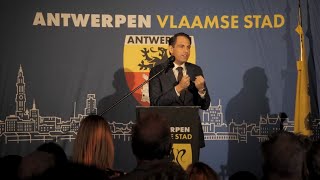 Nieuwjaarsreceptie Antwerpen [upl. by Ecirtnom]