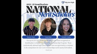 National Merit Scholar SemiFinalists [upl. by Savvas]