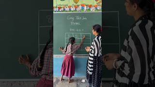 Easy trick for Division by Srinitthya shortsviral division mathsfuneasyshortcutintresting [upl. by Enairda]