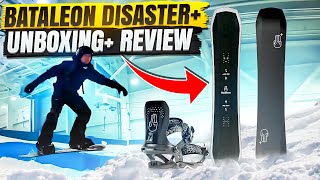 Bataleon Disaster 2023 Snowboard Review  Chaos Asymwrap Bindings [upl. by Wellington498]