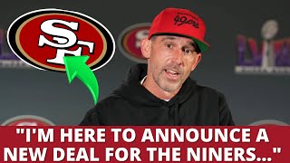 SHOCKED EVERYONE BIG DEAL FOR THE NINERS ITS HAPPENING LOOK AT THIS 49ERS NEWS [upl. by Elleynod]