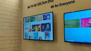 2019 Mi TV 4X 40 inch 43 inch 50 inch and 65 inch Features Review in Hindi [upl. by Ecnav]