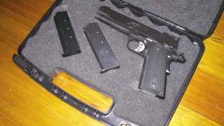 Kimber 1911 Custom Target II  Disassembly Pictures [upl. by Nekcarb]