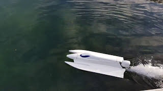 F1H2O Waterland Scale F1 Tunnel Boat Big Lake [upl. by Gaylord]