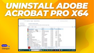 How to Uninstall Adobe Acrobat Pro X64 on Windows [upl. by Ennovihc]