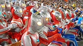 All Ultraman 1966  2024ウルトラセブンTemui semua Ultraman Các Siêu nhân điện quang tụ họp tại sân khấu [upl. by Lynde]