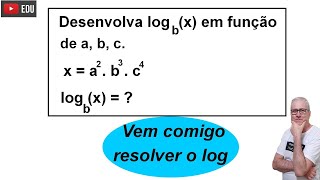 GRINGS  APLICAÇÃO PROPRIEDADES DOS LOGARITMOS [upl. by Eiser464]