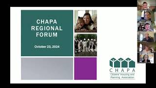 CHAPAs 2024 Annual Regional Housing Meeting [upl. by Nhguahs332]