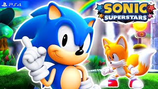 SONIC SUPERSTARS PS4 PRO [upl. by Siramed]