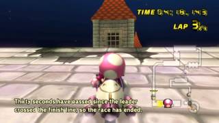 Super Toadette  All riiight not bad N64 Bowsers Castle MKWii with silly hacker [upl. by Anelah375]