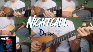 Nightcall Kavinsky  Guitar Cover [upl. by Lorraine727]