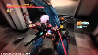 Metal Gear Rising Revengeance  R04 All Ranked Fights S Rank No Damage Revengeance [upl. by Tera]