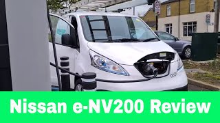 2021 Nissan eNV200 Review  Allen Hart Reviews A New Electric Van [upl. by Ahsillek]