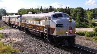 CP 1401 at Chapleau 07AUG2017 [upl. by Emiatej16]