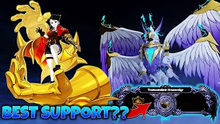 Is Valenti The BETTER Unit To Farm Transcendent Bird Valenti vs Floor 4 Hraevelgr  7DS GrandCross [upl. by Hsirehc]