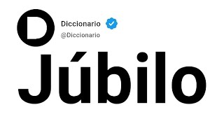 Júbilo Significado En Español [upl. by Fortier165]