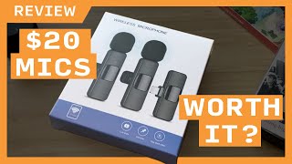 Lets Put These 20 Lavalier Wireless Mics to the Test Maybesta Review [upl. by Hamas]