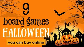 9 Best Spooky Board Games for Halloween Game Night [upl. by Dario]