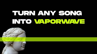 CDROMantic 🌴 Vaporwave Music amp Video Maker turn your music into vaporwave [upl. by Victor569]