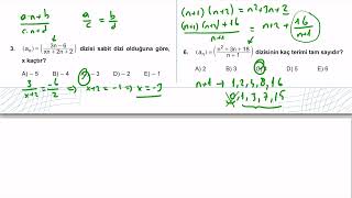 12 Sınıf Matematik Kazanım Kavrama Test 7 Diziler Çözümler [upl. by Morocco996]