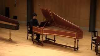 Ignacio Prego plays Bachs Partita in Bb Major SARABANDE [upl. by Chipman137]