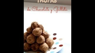 Trufas de chocolate  Recetas de Navidad [upl. by Llerdnad487]