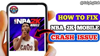 how to fix nba 2k20 all star game crash  fix nba 2k20 crash android  nba 2k20 my carrier crashing [upl. by Kahl]