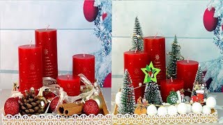 DIY Vier kerzen im Advent 4 Свечи Адвента [upl. by Kristof]