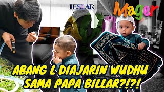 MAGER  BELAJAR WUDHU BERAKHIR BASAH BASAHAN GEMAS NYA ABANG L BELAJAR SAMBIL BERMAIN [upl. by Linad342]