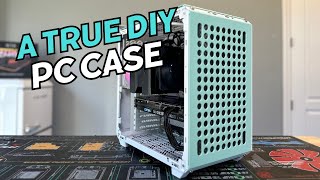 PC Build From The Ground UP Cooler Master QUBE 500 Flatpack Review [upl. by Nelon]