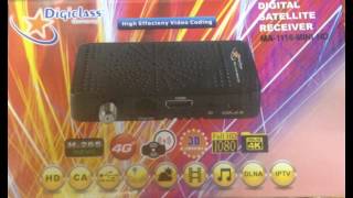 تحديث جهاز Digiclass MA1116 MINI HD الجديد [upl. by Bahr]