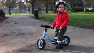 Lenny On His Puky Balance Bike [upl. by Wall847]