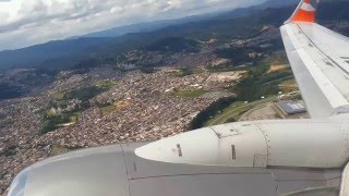 Decolagem Avião da Gol  GuarulhosSP a TeresinaPI  311215 [upl. by Auqinihs801]