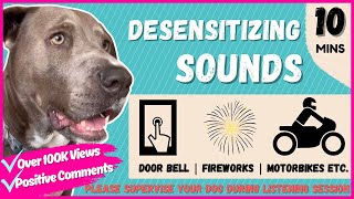 DESENSITIZE YOUR DOG SOUND TRIGGERS [upl. by Ennail]