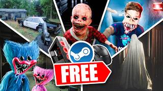 Top 10 FREE Horror Games 2025 NEW [upl. by Neehsas411]