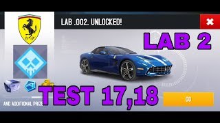 Asphalt 8 Ferrari F60 America RampD Test 1718 Lab 2 [upl. by Stanhope]