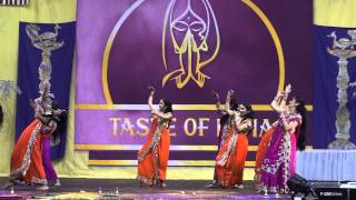 Silsila ye chaahat ka Dance Taste of India 2012 [upl. by Nauqahs]