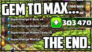 The LAST Gem to Max in Clash of Clans [upl. by Lednyk893]