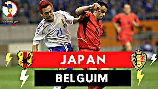 Japan vs Belgium 22 All Goals amp Highlights  2002 World Cup [upl. by Ynnod721]