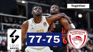 Villeurbanne  Olympiacos 7775  Full Game Highlights  16122022 [upl. by Suruat432]