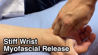 Myofascial release for wrist [upl. by Uhej684]